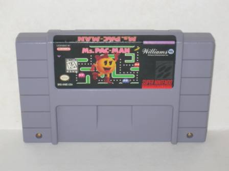 Ms. Pac-Man - SNES Game